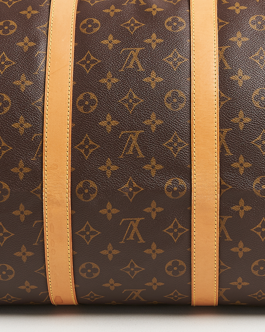 Homme | Pre-Owned & Vintage Bags | Louis Vuitton Pre-Owned | Keepall Bandoulière 55 Monogram