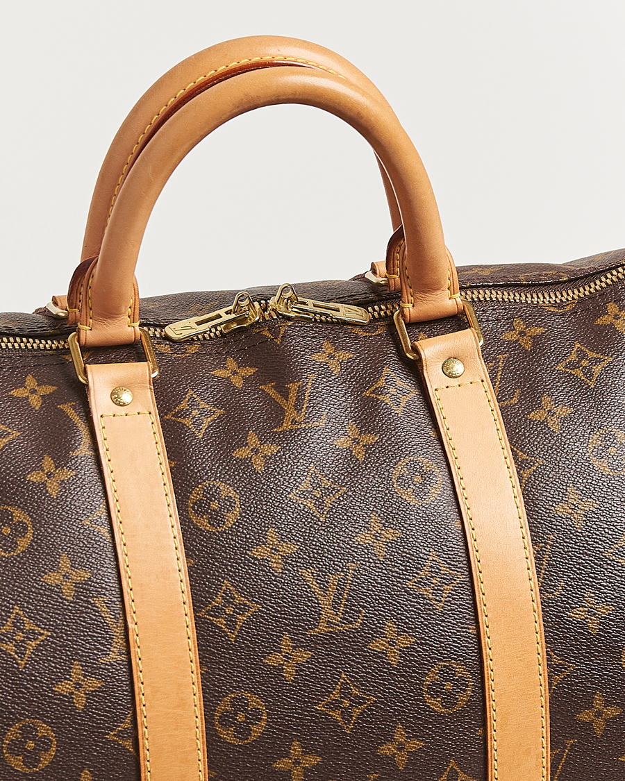 Homme | Pre-Owned & Vintage Bags | Louis Vuitton Pre-Owned | Keepall Bandoulière 55 Monogram