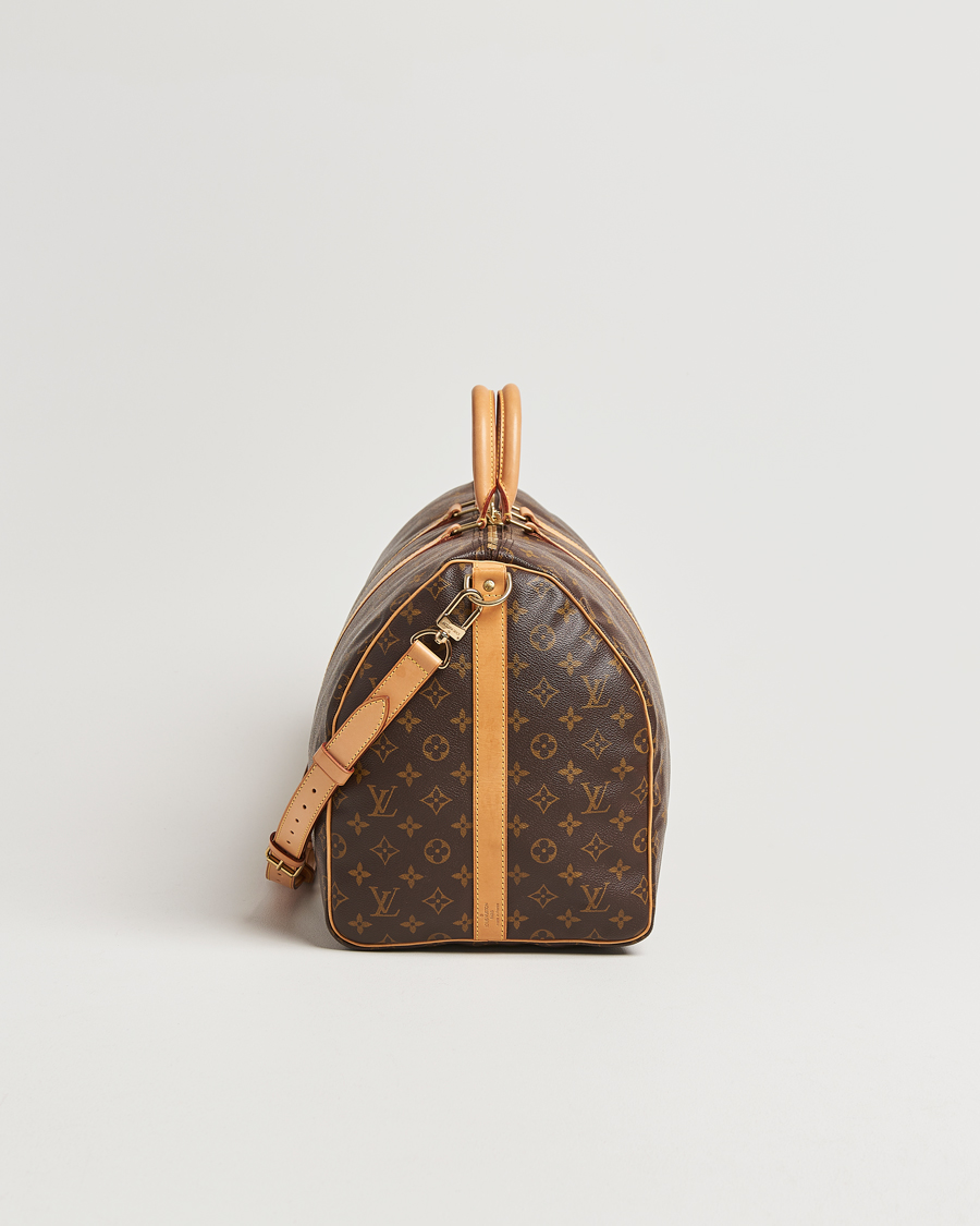 Homme | Pre-Owned & Vintage Bags | Louis Vuitton Pre-Owned | Keepall Bandoulière 55 Monogram