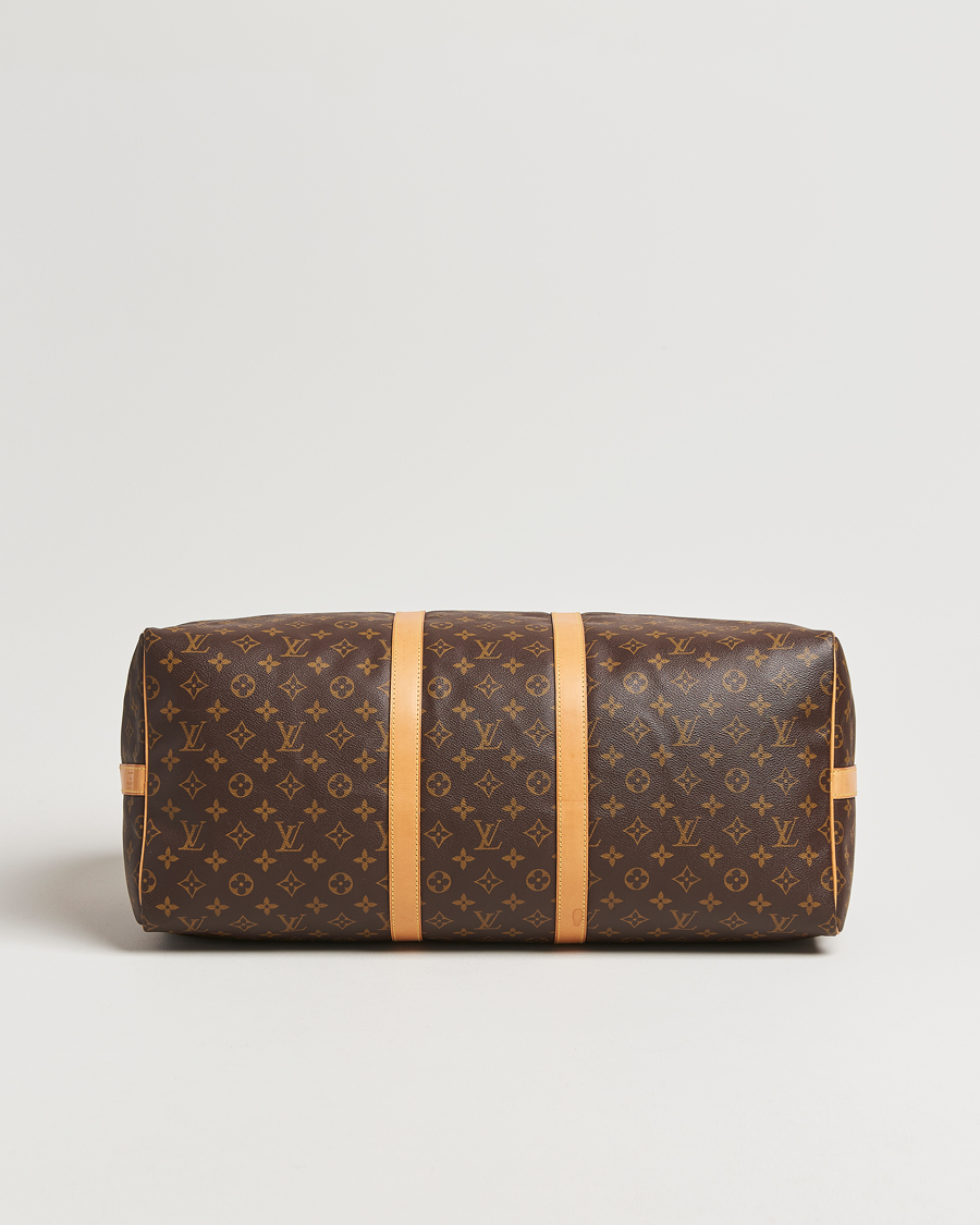 Homme | Pre-Owned & Vintage Bags | Louis Vuitton Pre-Owned | Keepall Bandoulière 55 Monogram