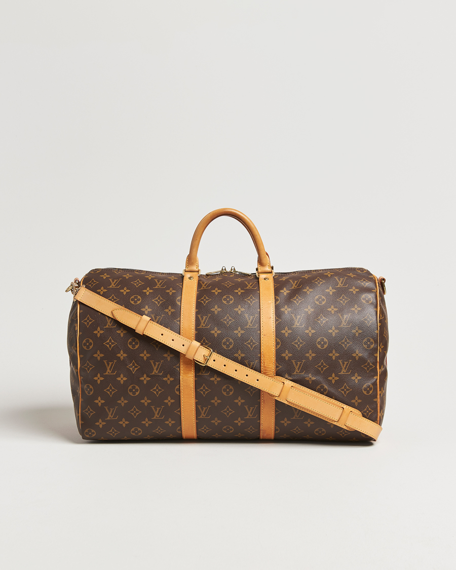 Heren | Pre-Owned & Vintage Bags | Louis Vuitton Pre-Owned | Keepall Bandoulière 50 Monogram