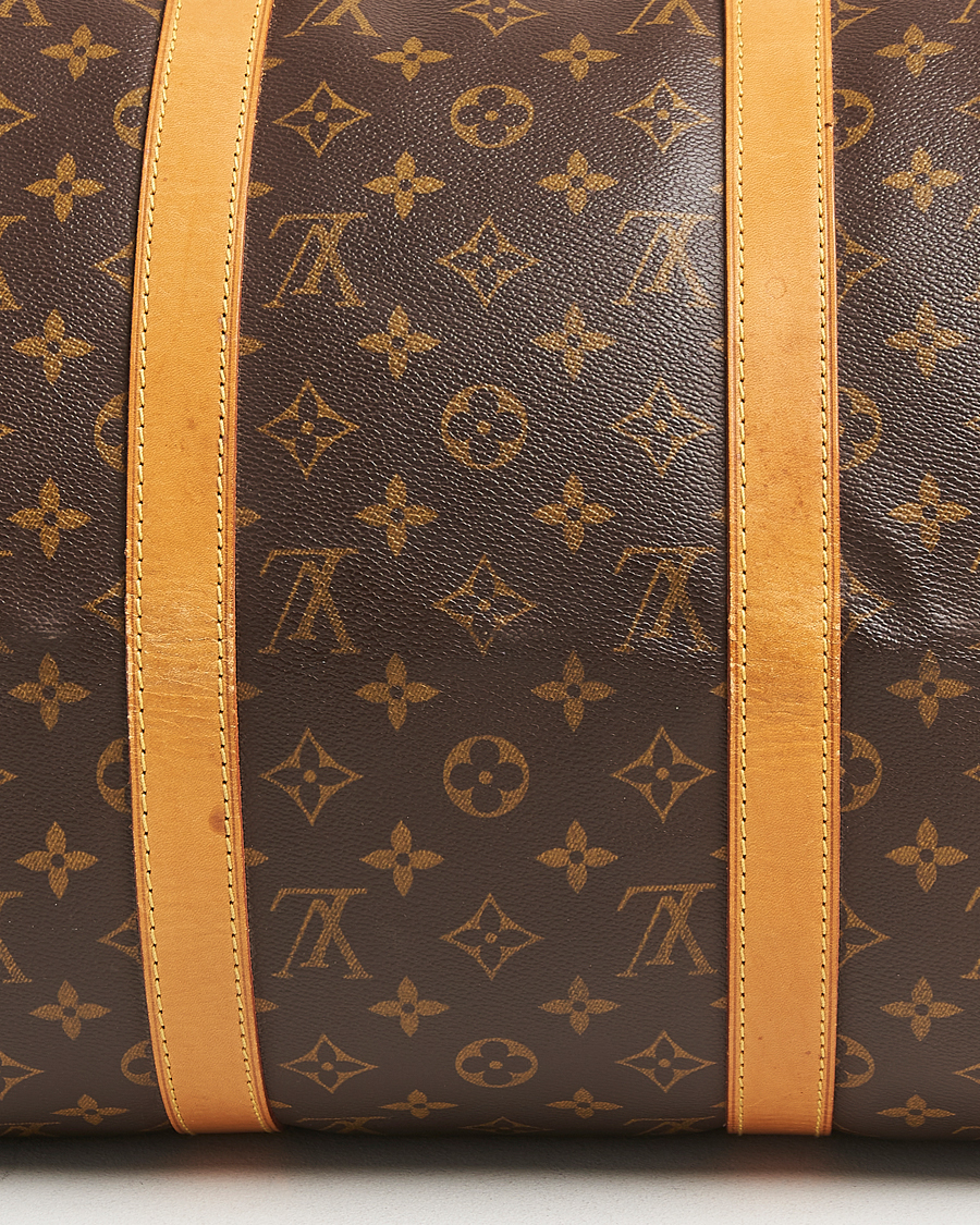 Heren | Pre-Owned & Vintage Bags | Louis Vuitton Pre-Owned | Keepall Bandoulière 50 Monogram