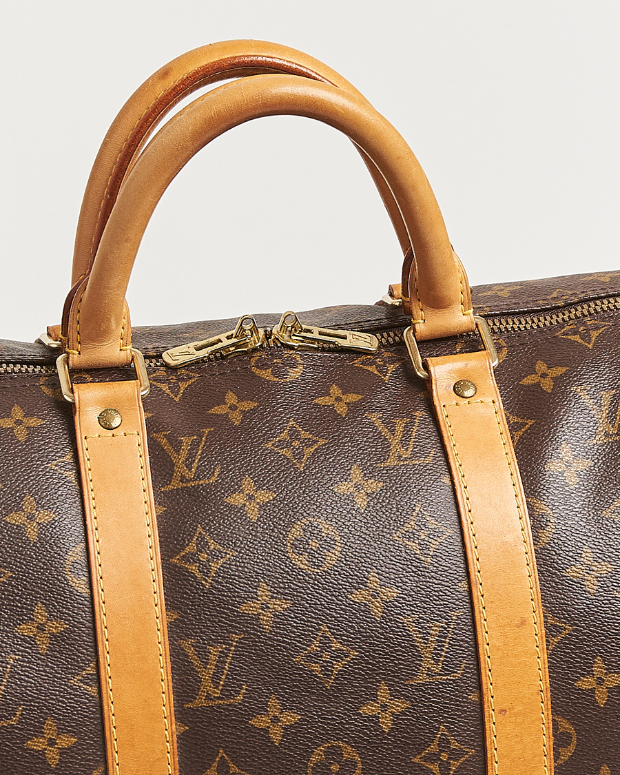 Heren | Pre-Owned & Vintage Bags | Louis Vuitton Pre-Owned | Keepall Bandoulière 50 Monogram