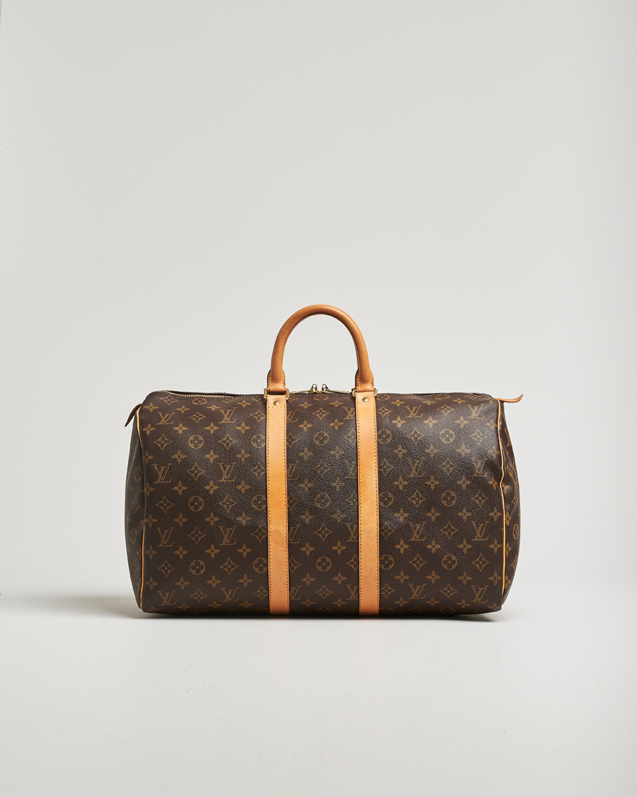 Homme | Pre-Owned & Vintage Bags | Louis Vuitton Pre-Owned | Keepall 45 Monogram
