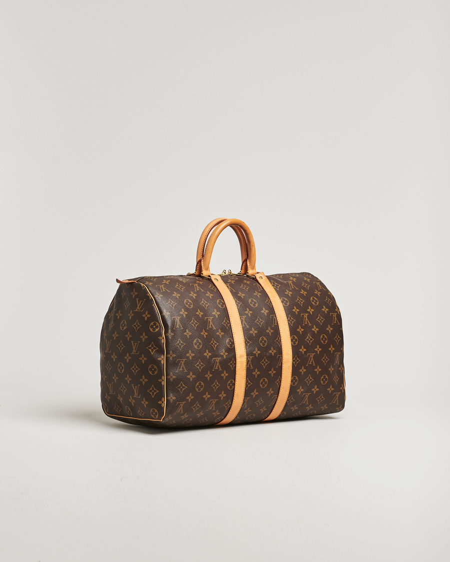 Homme | Pre-Owned & Vintage Bags | Louis Vuitton Pre-Owned | Keepall 45 Monogram