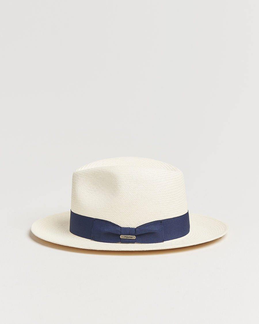 Homme | Bobs Et Casquettes | Wigéns | Panama Hat White/Navy