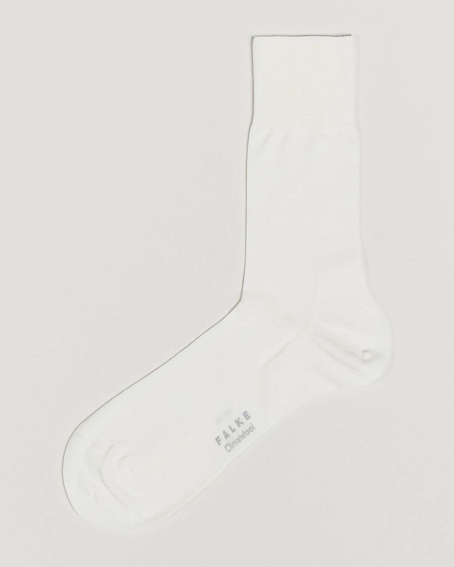 Homme | Sous-Vêtements Et Chaussettes | Falke | Clima Wool Sock Off White