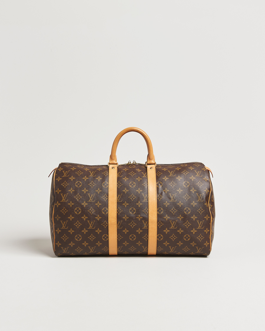 Heren | Pre-Owned & Vintage Bags | Louis Vuitton Pre-Owned | Keepall 45 Monogram