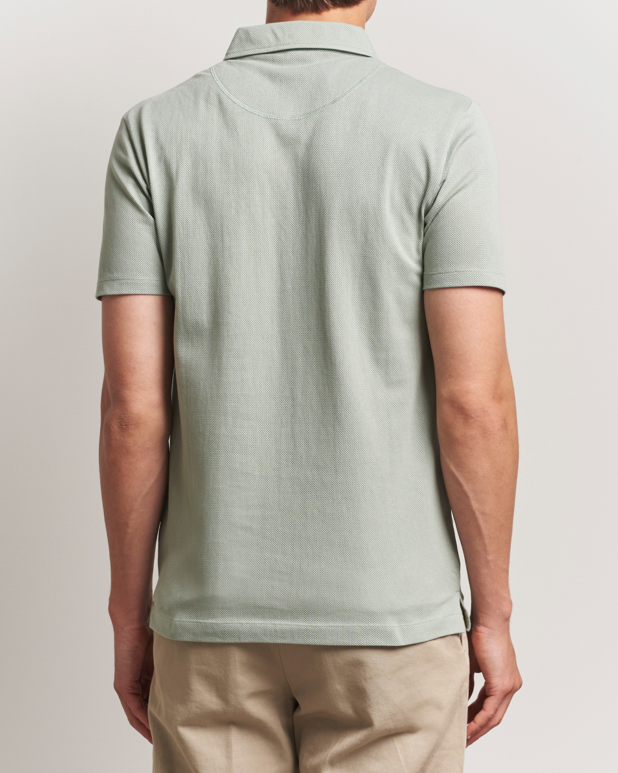 Homme | Polos | Sunspel | Riviera Polo Shirt Pastel Green