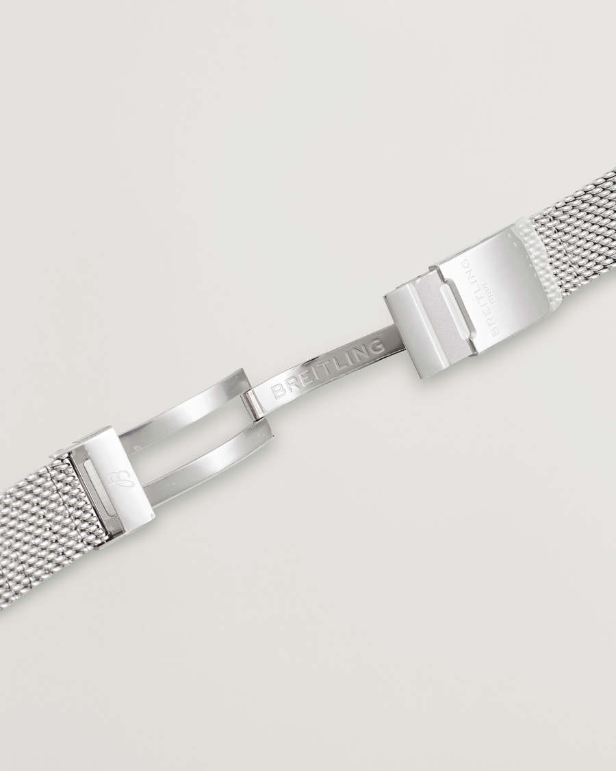 Homme | Pre-owned Accessoires | Breitling Pre-Owned | Breitling Mesh-Bracelet 22mm 5222 207A
