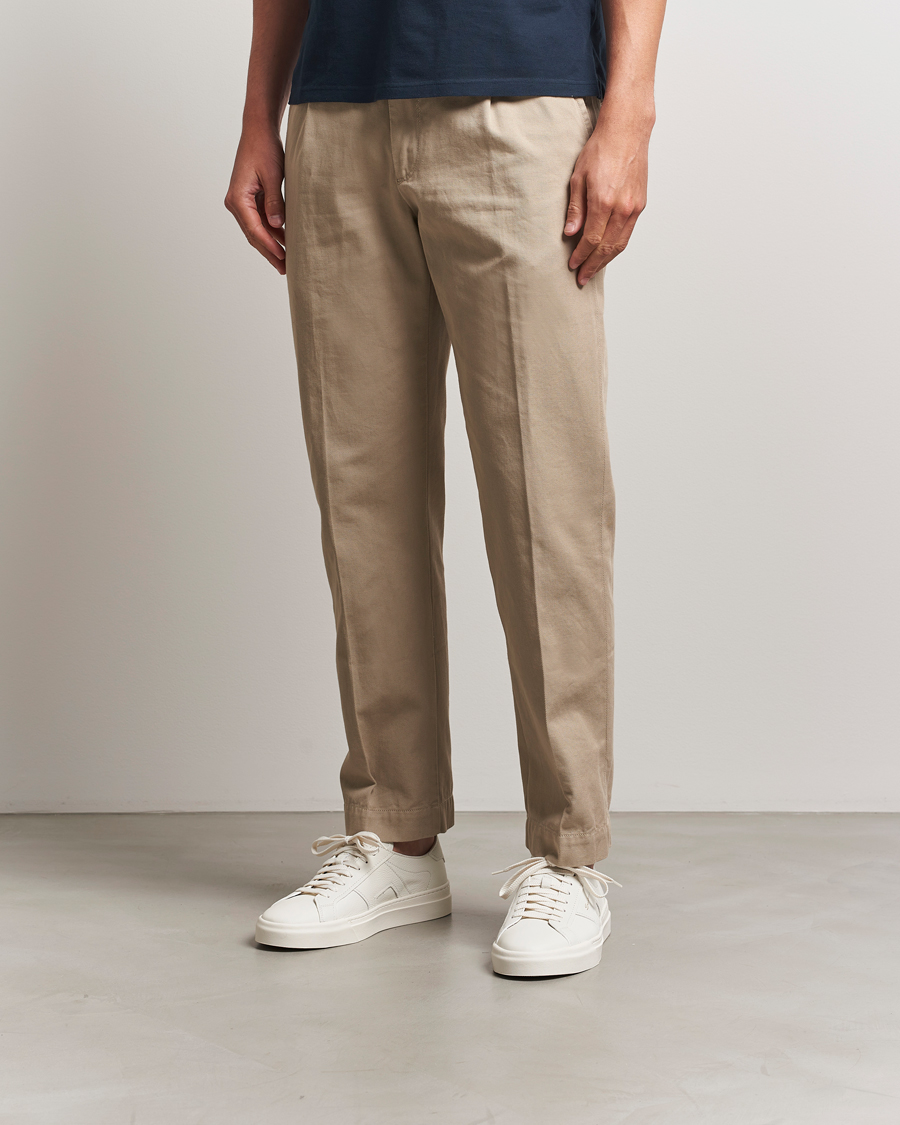 Homme | Baskets | Santoni | Double Buckle Sneakers White Grain