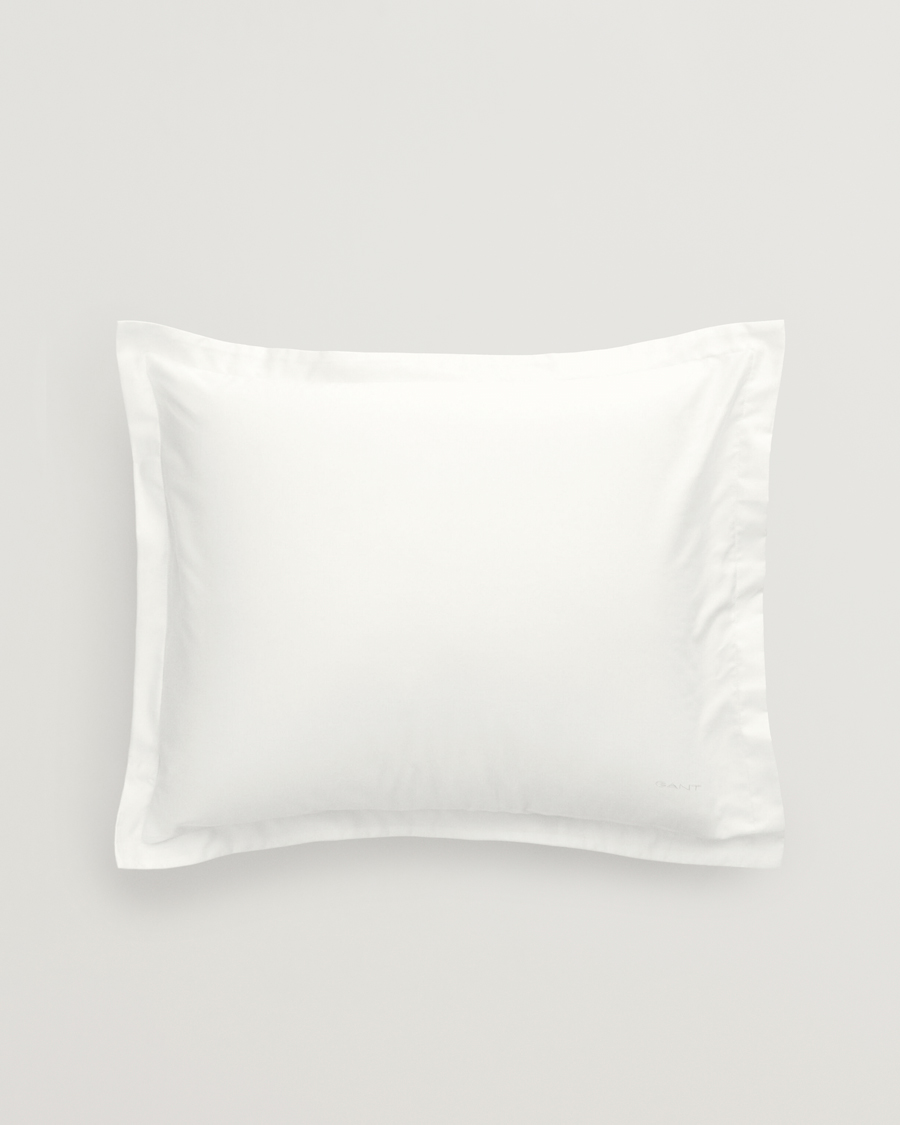 Heren | Thuis | GANT | Sateen Pillowcase White