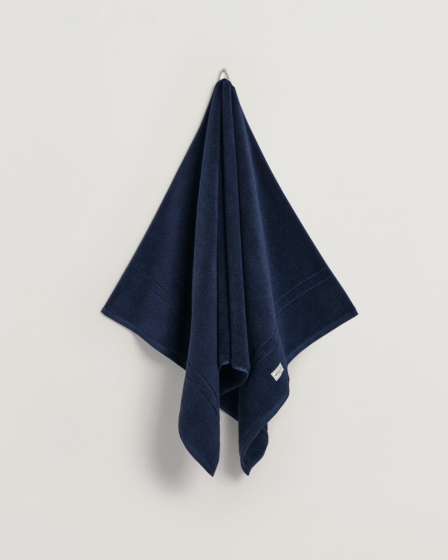 Homme | Tissus | GANT | 4-Pack Premium Towel Marine