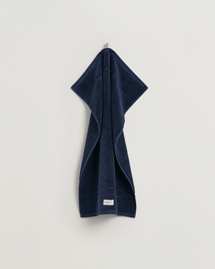 Homme | Tissus | GANT | 4-Pack Premium Towel Marine