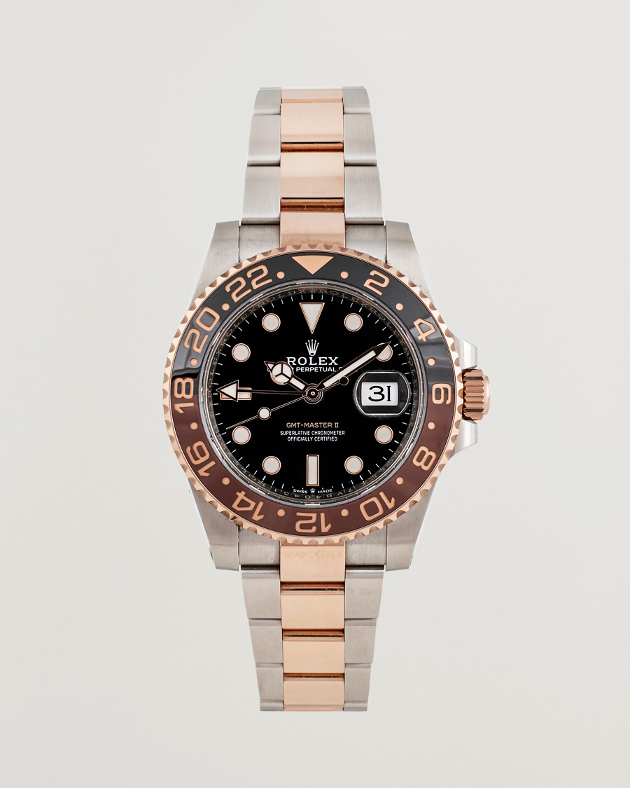 Homme | Pre-Owned & Vintage Watches | Rolex Pre-Owned | GMT-Master II Rootbeer