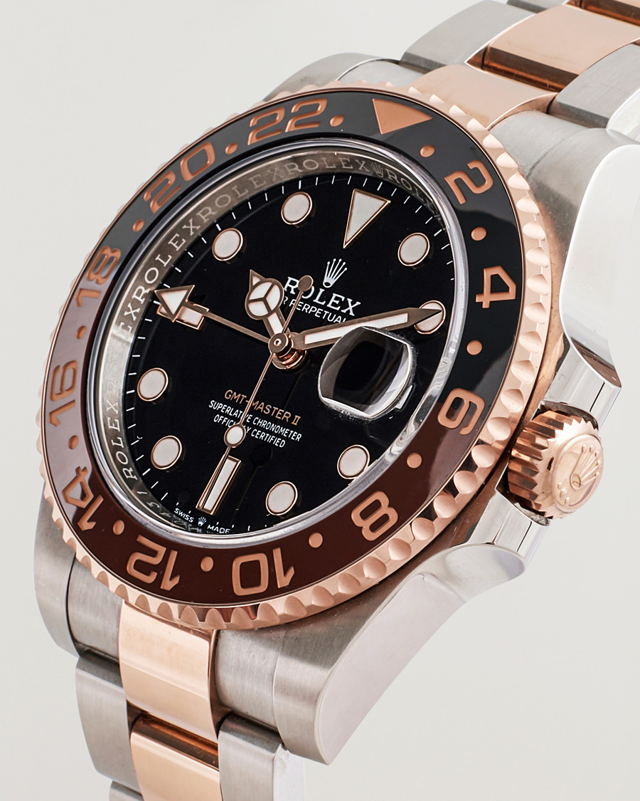 Homme | Pre-Owned & Vintage Watches | Rolex Pre-Owned | GMT-Master II Rootbeer