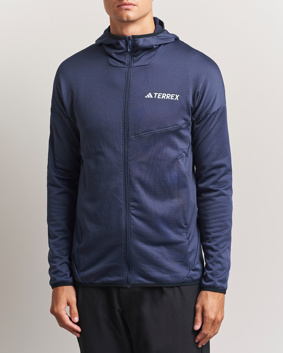 Homme | Pulls Et Tricots | adidas Performance | XPR Lightweight Fleece Hooded Full Zip Navy