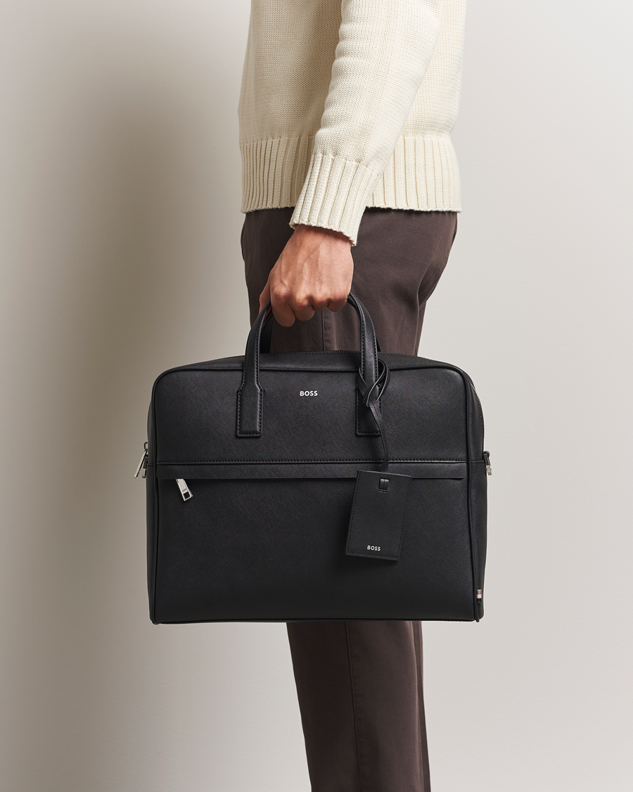 Heren | Tassen | BOSS BLACK | Zair Document Case Black