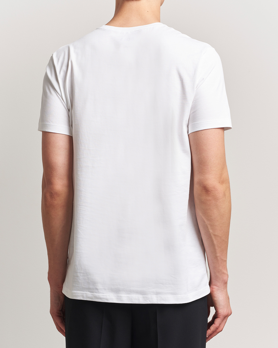 Heren | T-shirts | BOSS BLACK | 2-Pack Relaxed Fit Crew Neck T-Shirt White