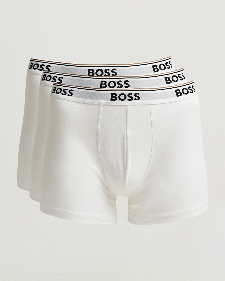 Heren | Ondergoed | BOSS BLACK | 3-Pack Boxer Brief White