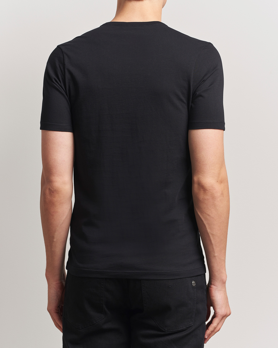 Heren | T-shirts | BOSS BLACK | 3-Pack Crew Neck T-Shirt Black