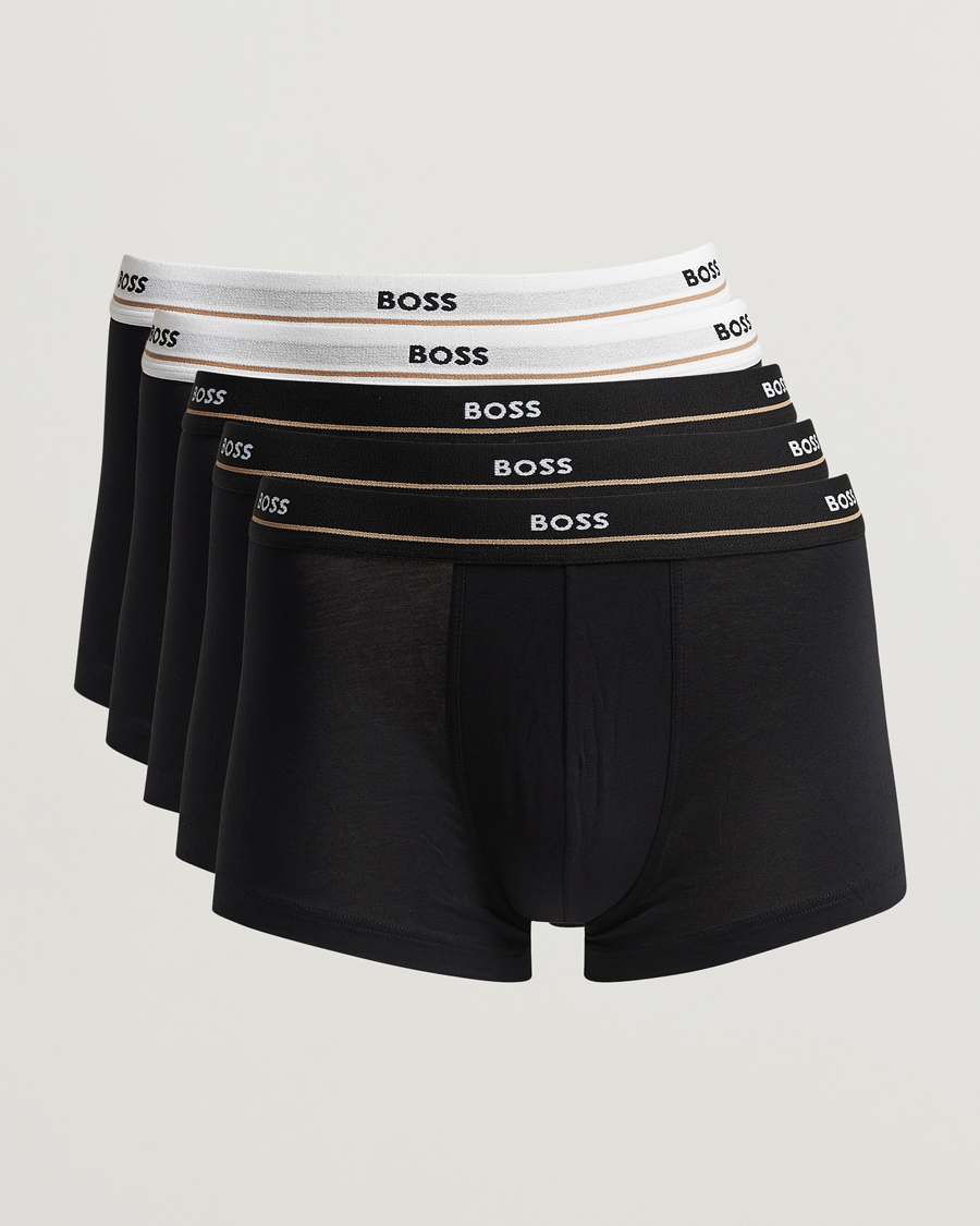 Homme | Sous-Vêtements Et Chaussettes | BOSS BLACK | 5-Pack Trunk Black