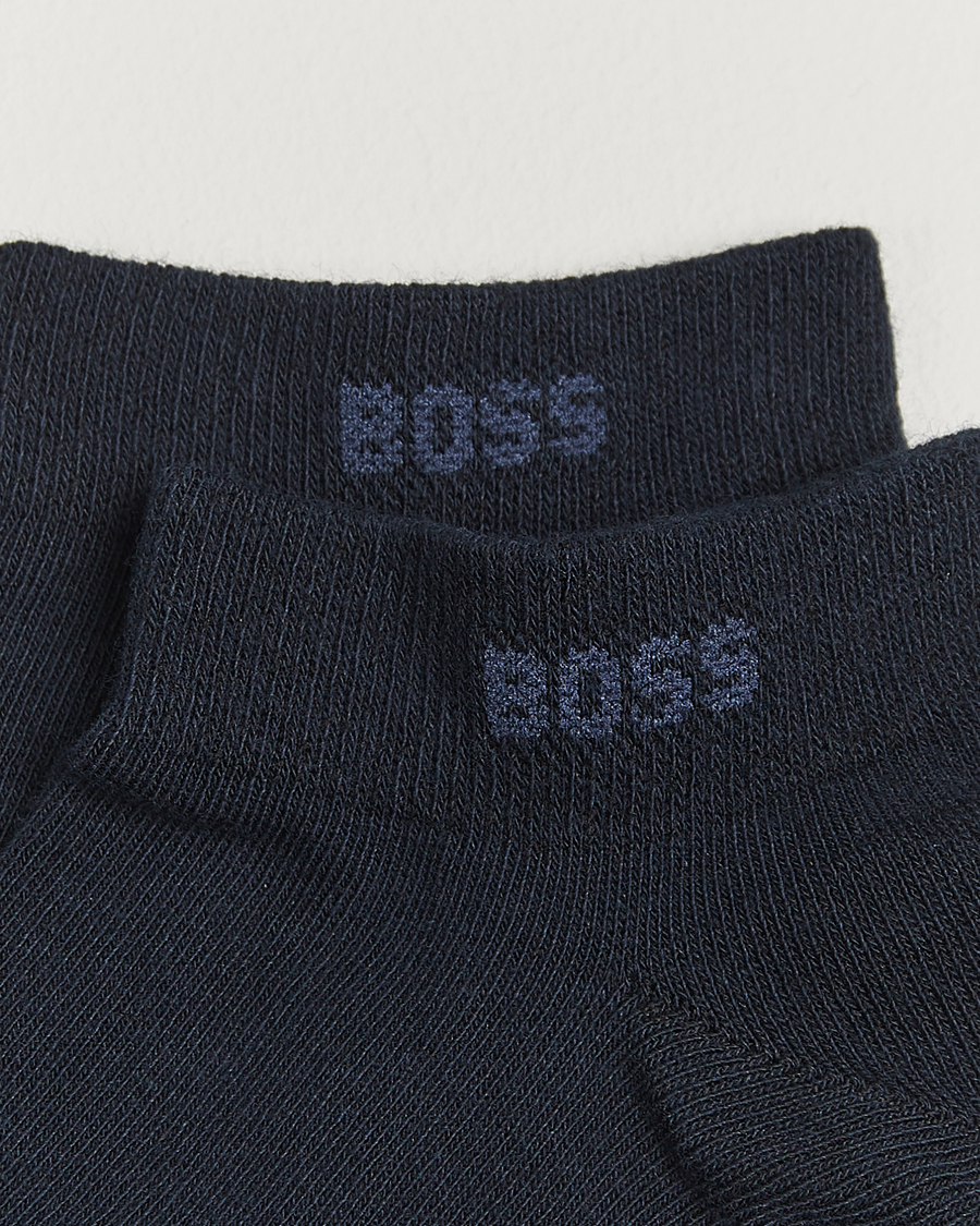Homme | Sous-Vêtements Et Chaussettes | BOSS BLACK | 2-Pack Sneaker Socks Dark Blue
