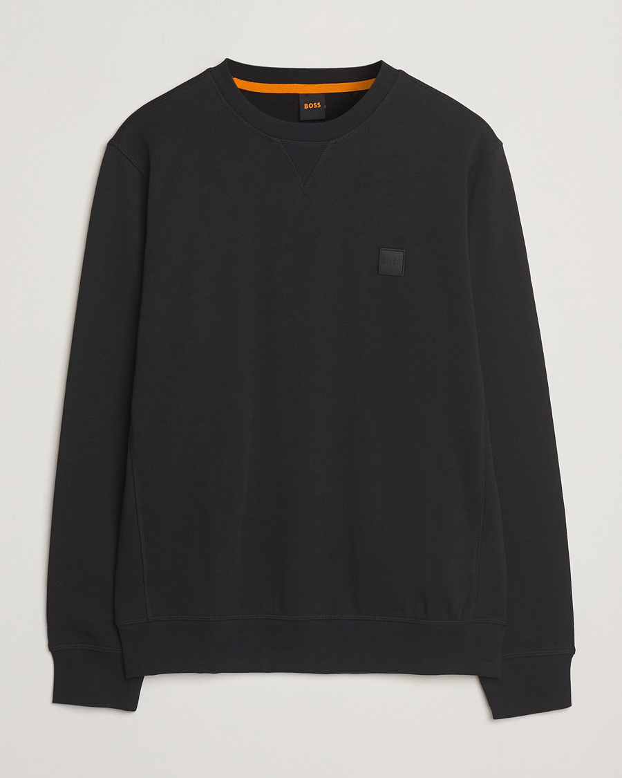Heren | Truien | BOSS ORANGE | Westart Logo Sweatshirt Black
