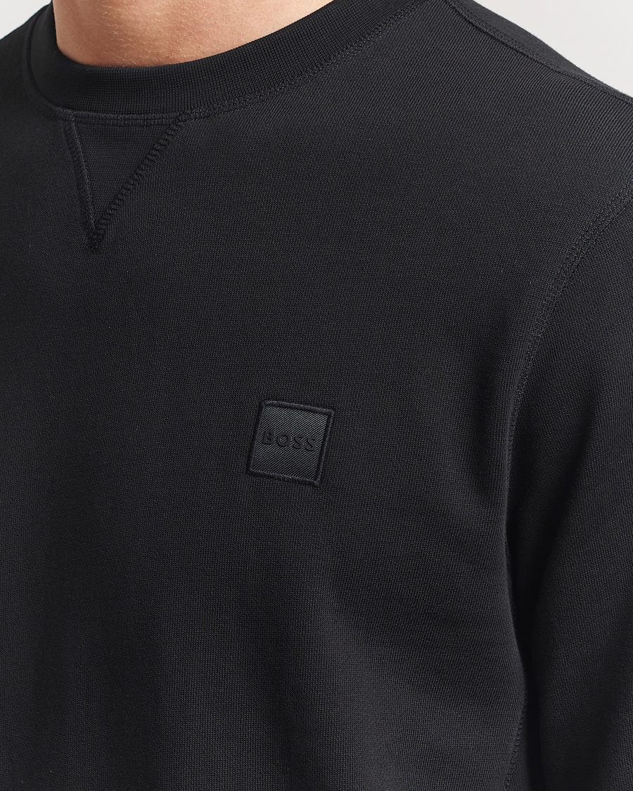 Heren | Truien | BOSS ORANGE | Westart Logo Sweatshirt Black