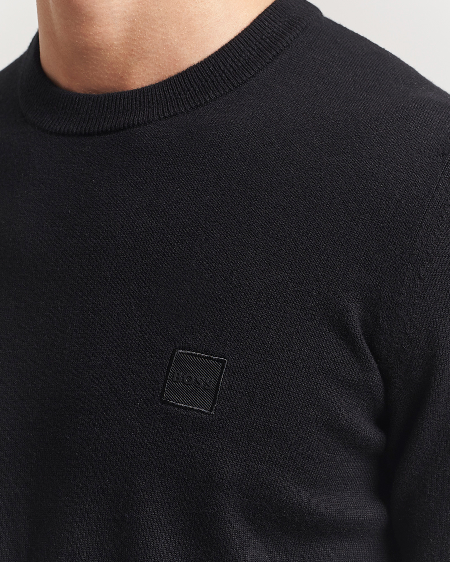 Heren | Truien | BOSS ORANGE | Kanovano Knitted Sweater Black