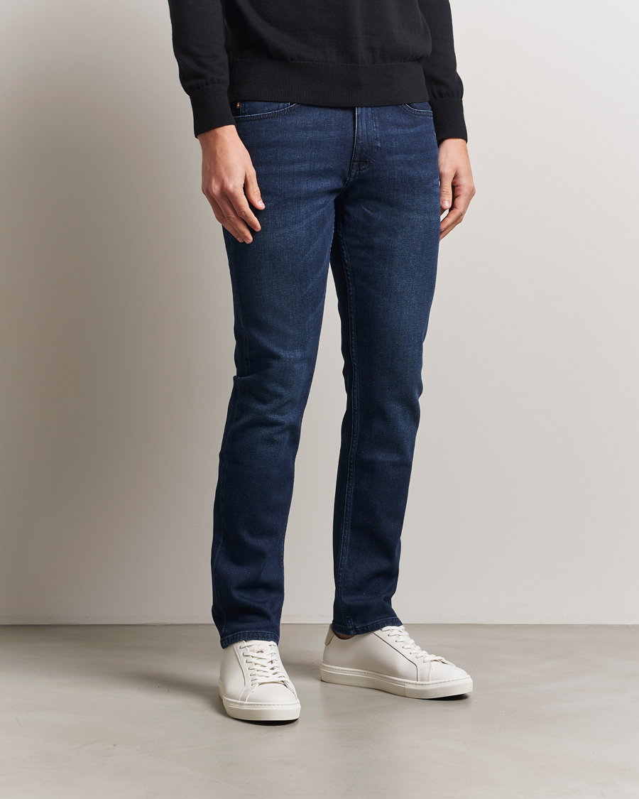 Heren | Jeans | BOSS ORANGE | Delaware Jeans Dark Blue