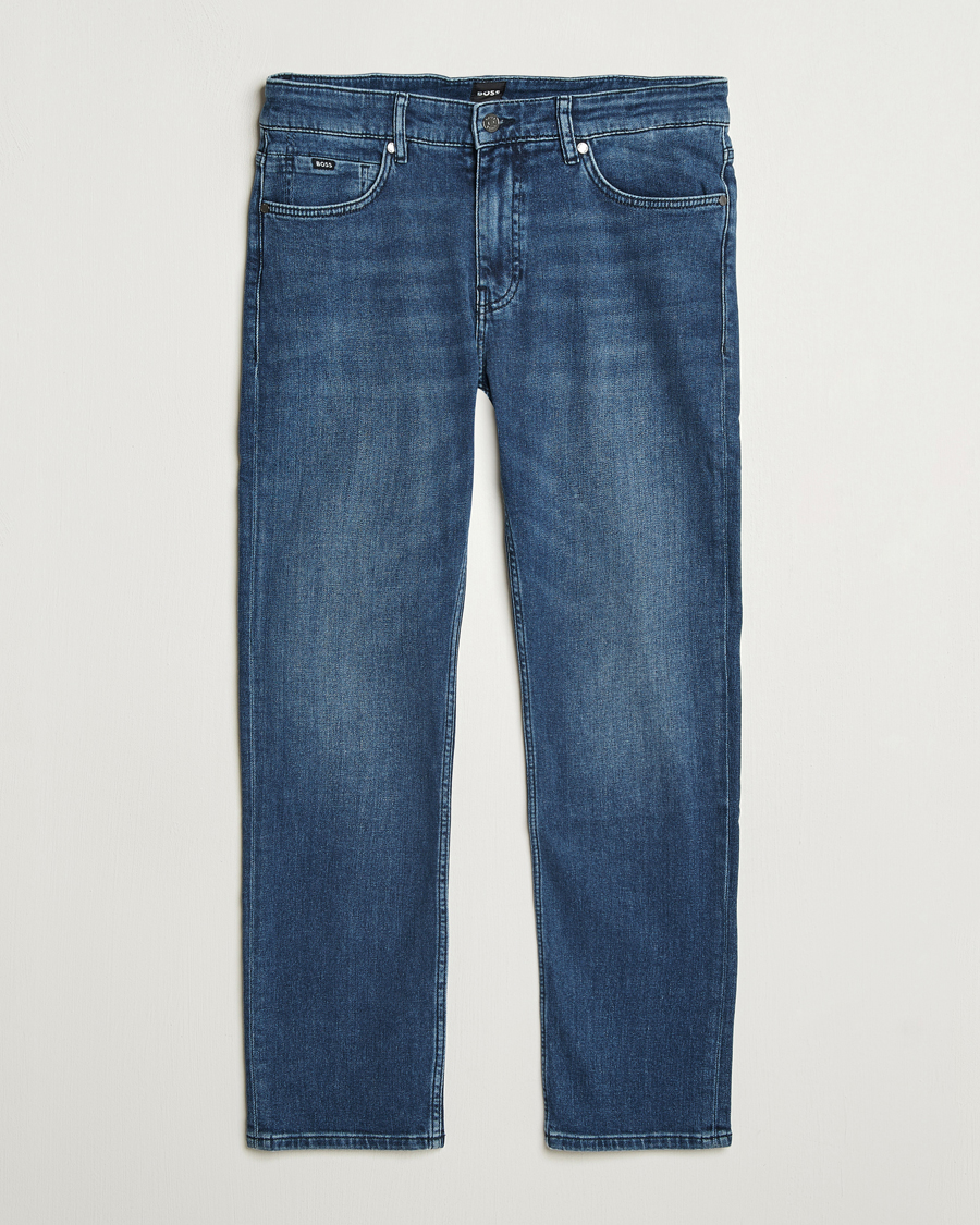Heren | Jeans | BOSS BLACK | Delaware Jeans Navy