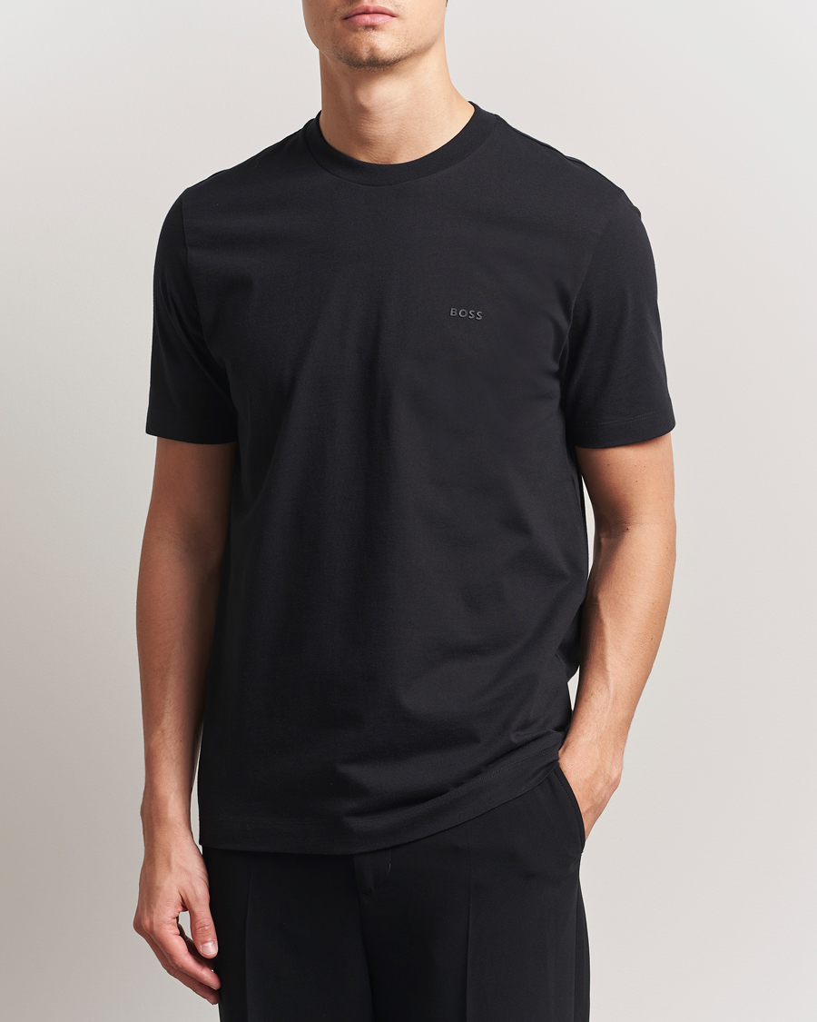 Heren | T-shirts | BOSS BLACK | Thompson Crew Neck T-Shirt Black