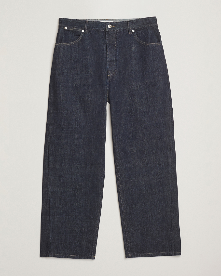 Homme | Pantalons | Jil Sander | Loose Fit 5-Pocket Pants Dark Indigo