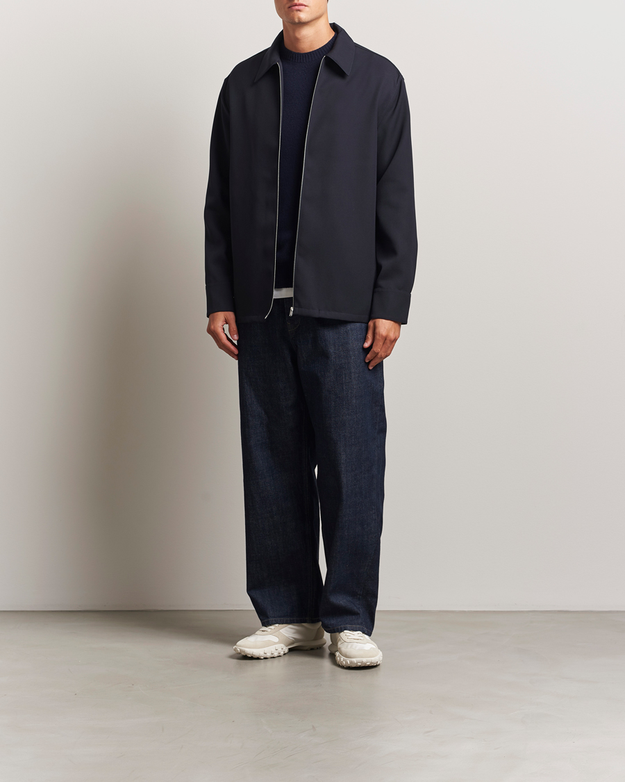 Homme | Pantalons | Jil Sander | Loose Fit 5-Pocket Pants Dark Indigo