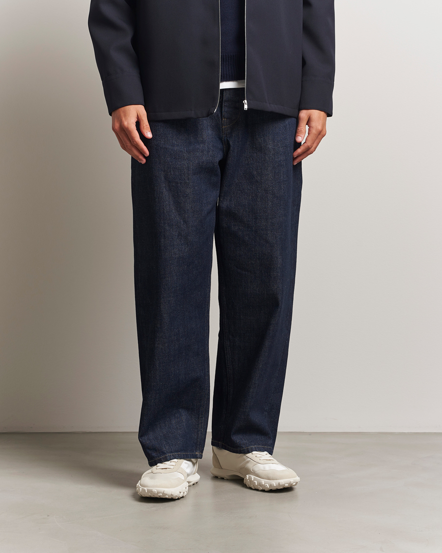 Homme | Pantalons | Jil Sander | Loose Fit 5-Pocket Pants Dark Indigo