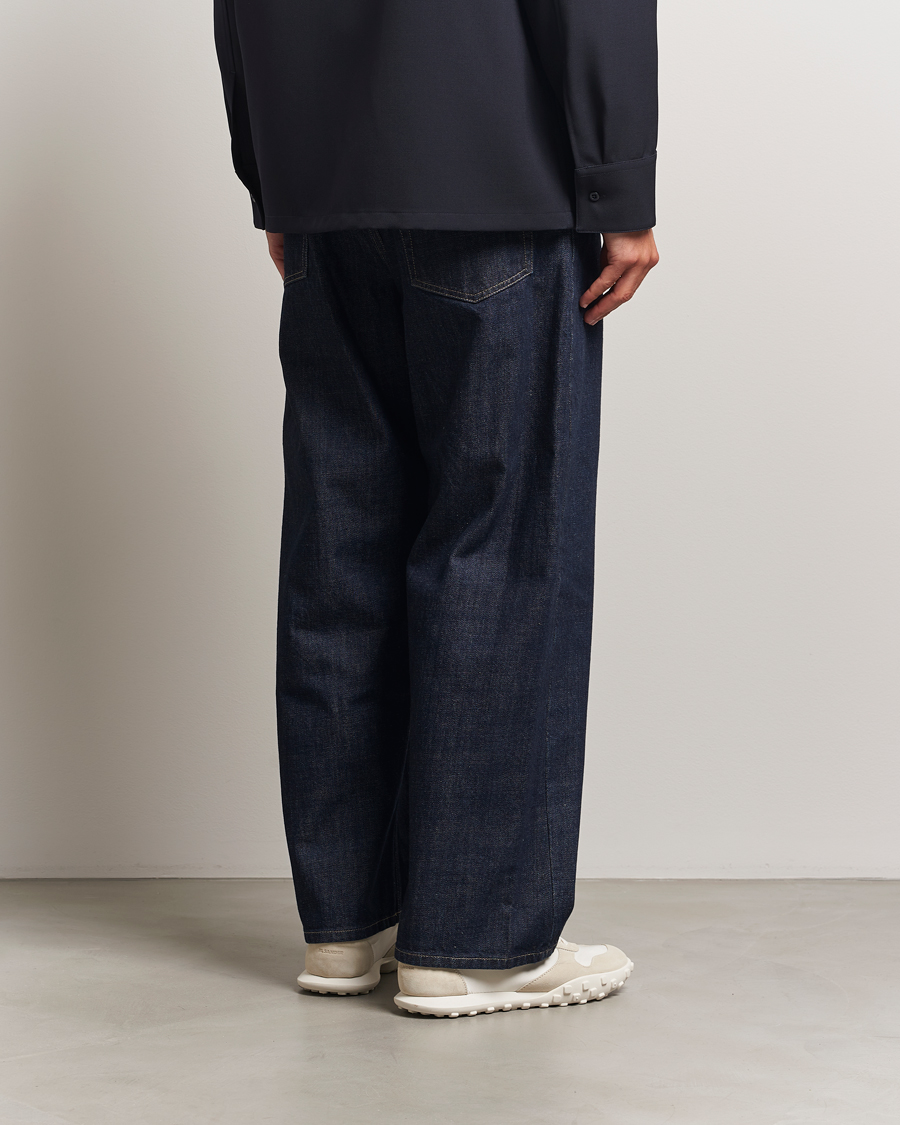 Homme | Pantalons | Jil Sander | Loose Fit 5-Pocket Pants Dark Indigo