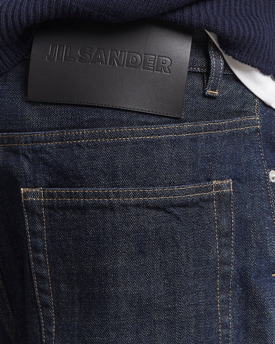 Homme | Pantalons | Jil Sander | Loose Fit 5-Pocket Pants Dark Indigo