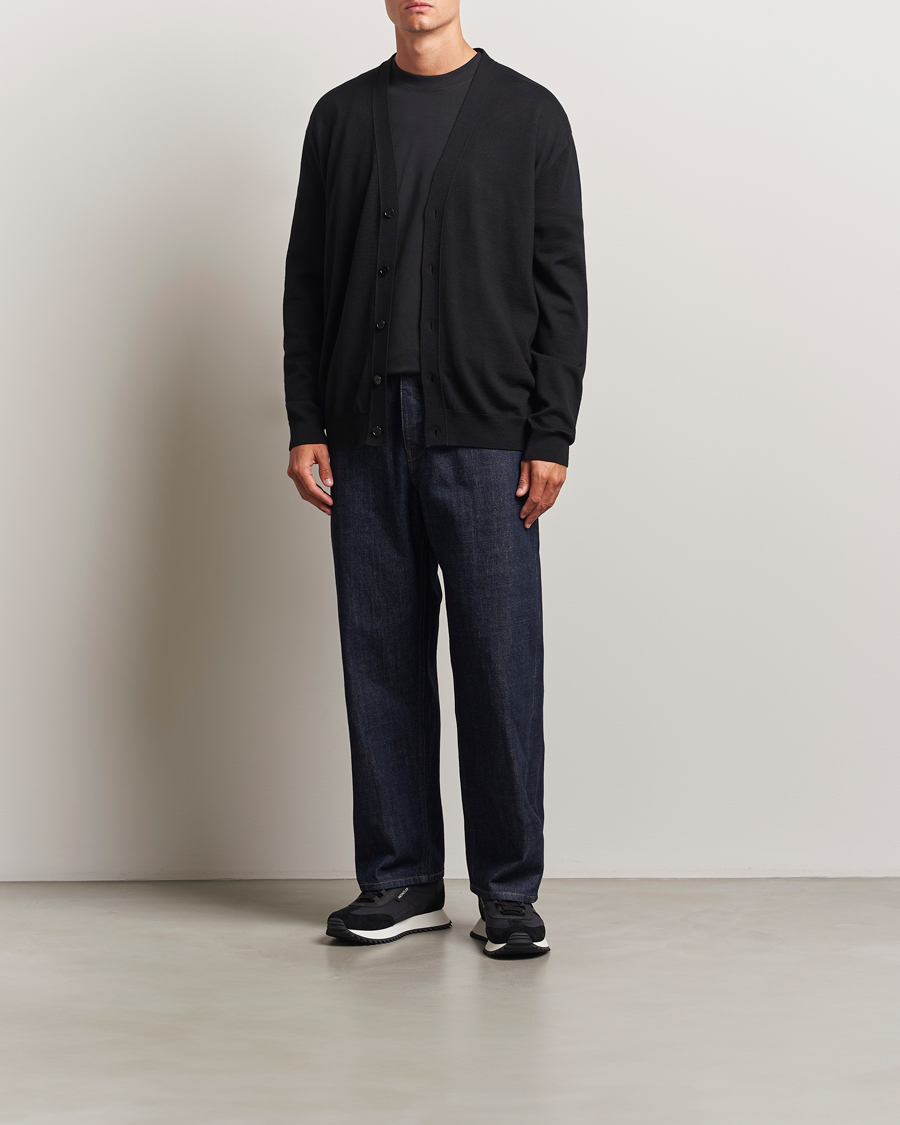 Homme | Pulls Et Tricots | Jil Sander | Superfine Merino Cardigan Black
