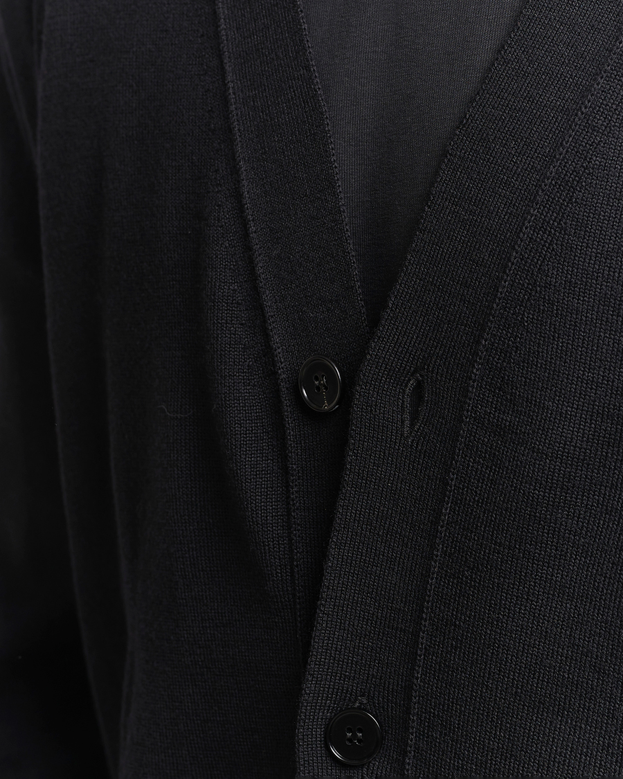 Homme | Pulls Et Tricots | Jil Sander | Superfine Merino Cardigan Black