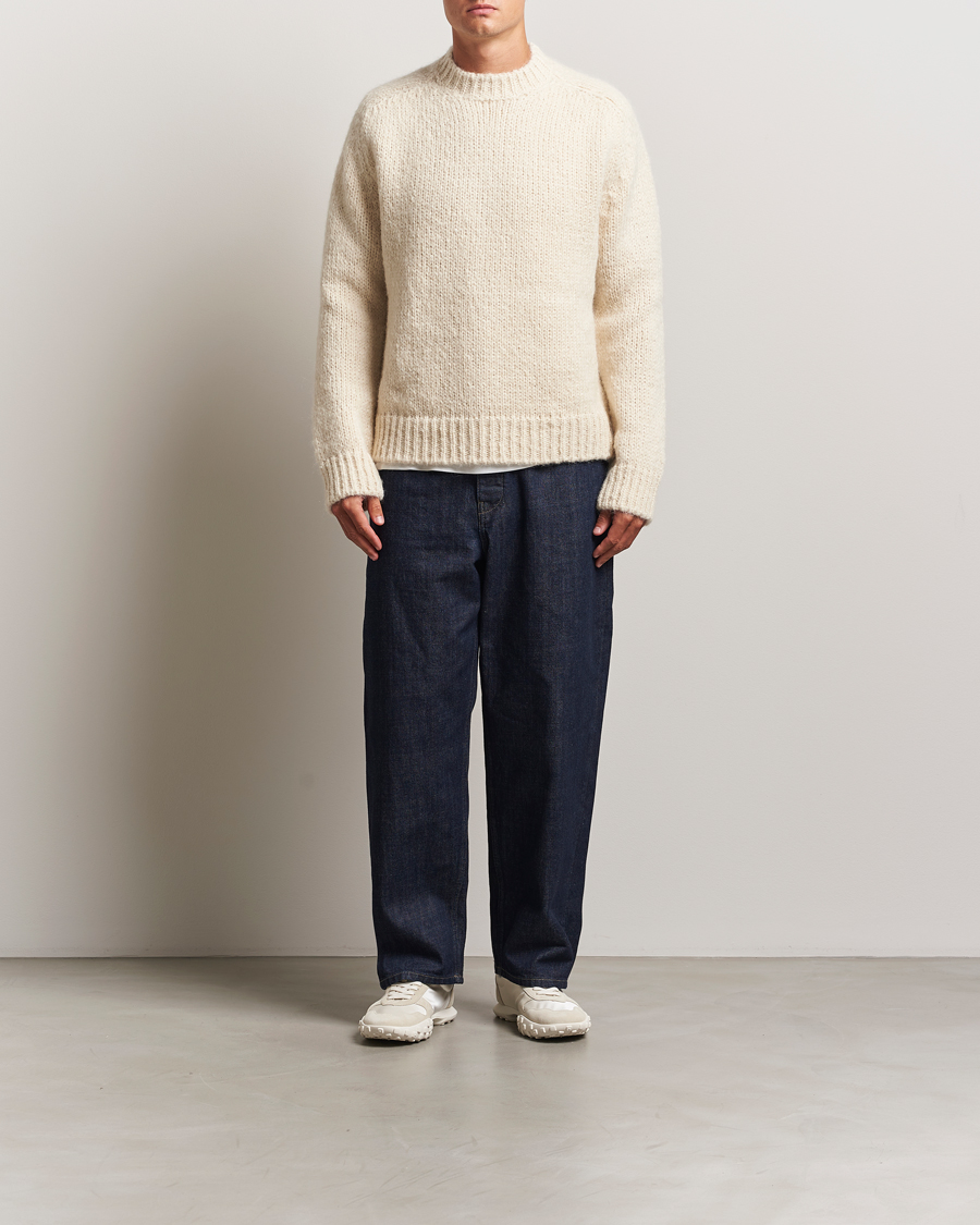 Homme | Pulls Et Tricots | Jil Sander | Mohair Sweater Chalk