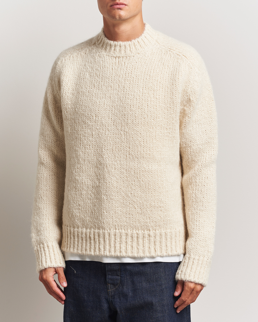 Homme | Pulls Et Tricots | Jil Sander | Mohair Sweater Chalk
