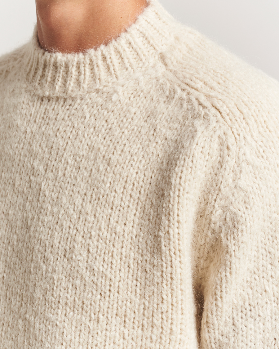 Homme | Pulls Et Tricots | Jil Sander | Mohair Sweater Chalk