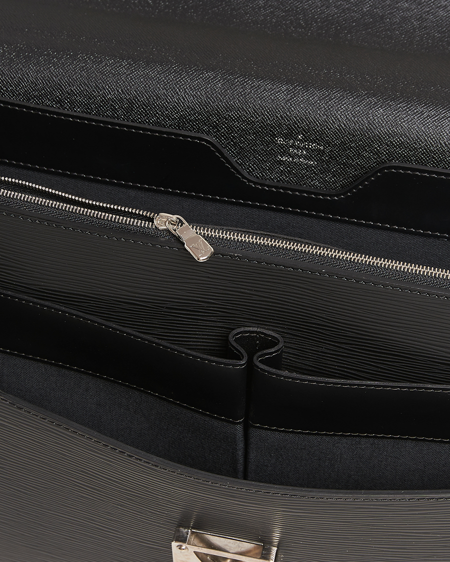Heren | Pre-Owned & Vintage Bags | Louis Vuitton Pre-Owned | Robusto Briefcase Black