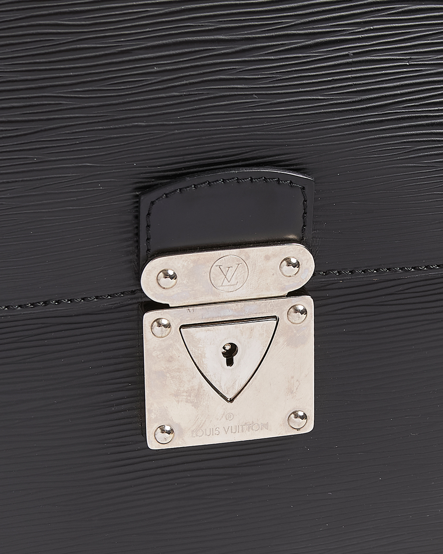 Heren | Pre-Owned & Vintage Bags | Louis Vuitton Pre-Owned | Robusto Briefcase Black