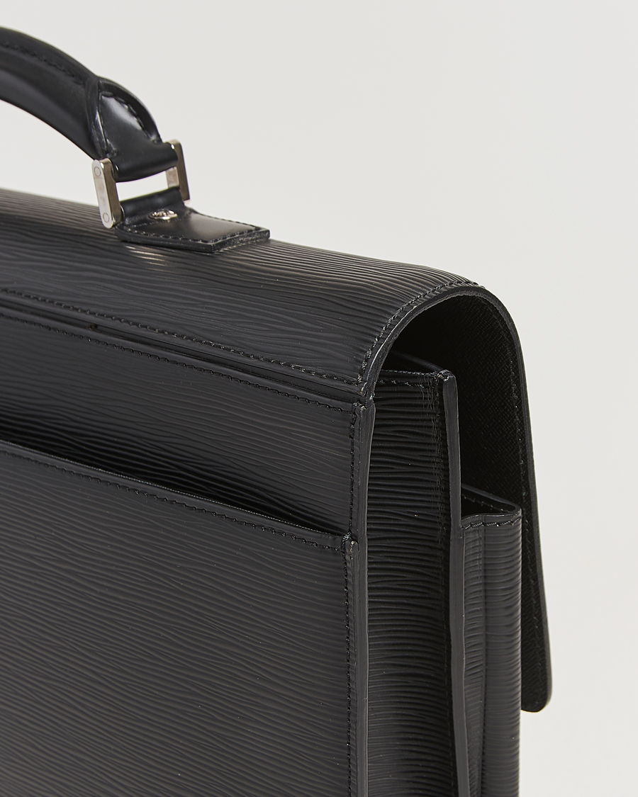 Heren | Pre-Owned & Vintage Bags | Louis Vuitton Pre-Owned | Robusto Briefcase Black