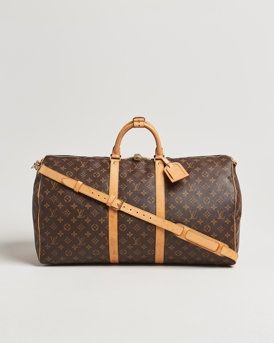 Homme | Pre-Owned & Vintage Bags | Louis Vuitton Pre-Owned | Keepall Bandoulière 55 Monogram