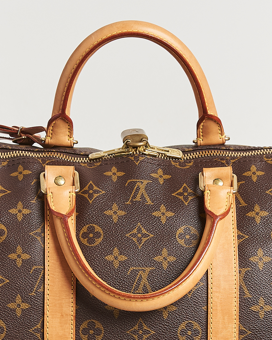 Homme | Pre-Owned & Vintage Bags | Louis Vuitton Pre-Owned | Keepall Bandoulière 55 Monogram