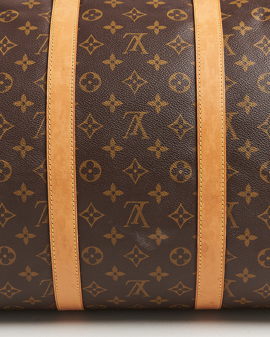 Homme | Pre-Owned & Vintage Bags | Louis Vuitton Pre-Owned | Keepall Bandoulière 55 Monogram