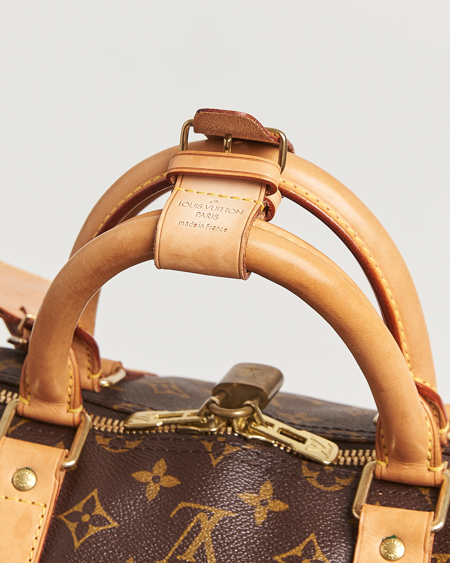 Homme | Pre-Owned & Vintage Bags | Louis Vuitton Pre-Owned | Keepall Bandoulière 55 Monogram